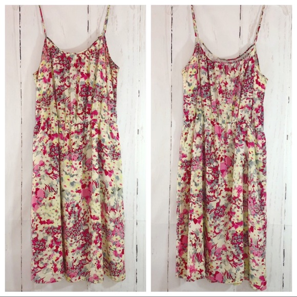 Banana Republic Dresses & Skirts - BANANA REPUBLIC | 100% Silk Floral Sundress Medium